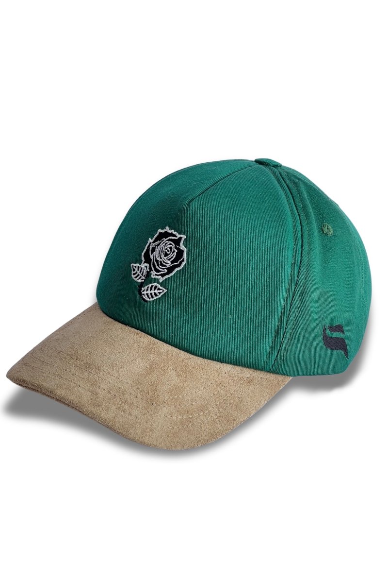 The Floral Crown Genuine Suede leather